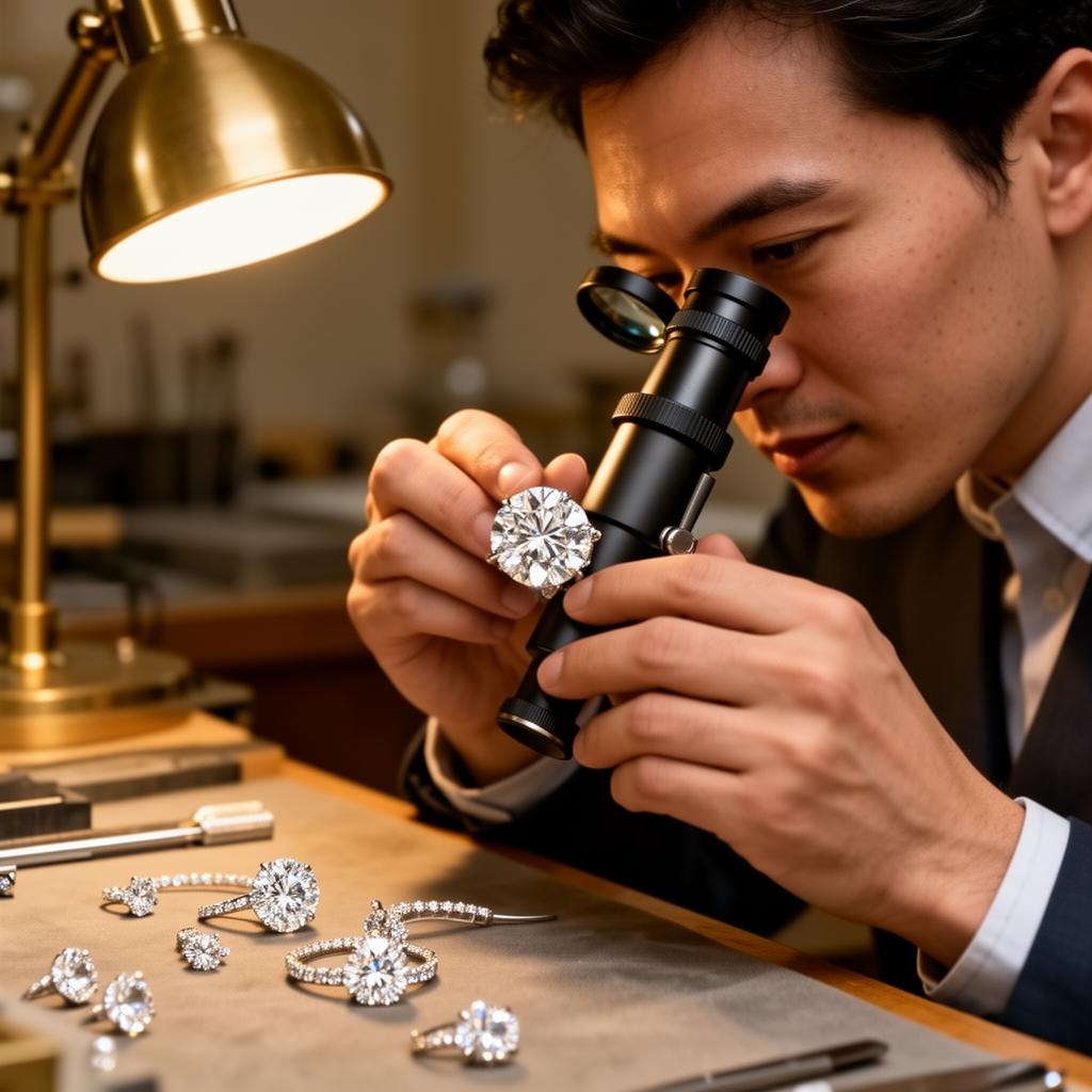 Quality inspection of diamonds